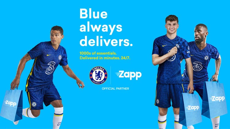 CHELSEA TAKES DELIVERY OF ZAPP PARTNERSHIP