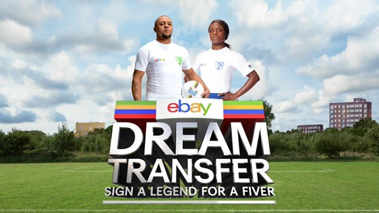 EBAY ARE GIVING SUNDAY LEAGUE TEAMS THE CHANCE TO SIGN ROBERTO CARLOS AND ENI ALUKO, WITH THE DREAM TRANSFER