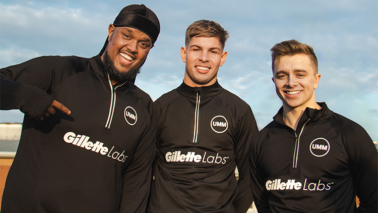 GILLETTE LABS TEAM UP WITH IAN WRIGHT, EMILE SMITH ROWE AND YOUTUBE CREATORS CHUNKZ & CHRISMD