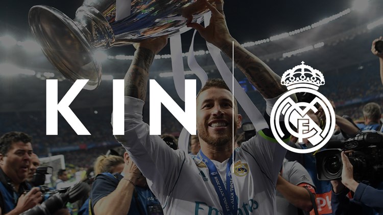 KIN PARTNERS SCORES COMMERCIAL RELATIONSHIP WITH REAL MADRID C.F.