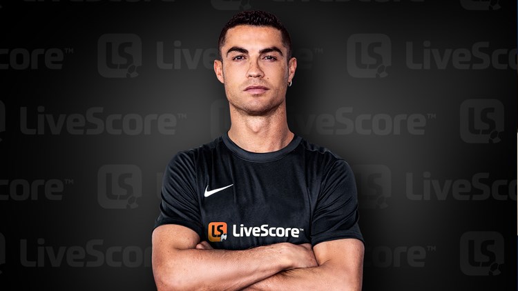 LIVESCORE ANNOUNCES CRISTIANO RONALDO AS OFFICIAL GLOBAL BRAND AMBASSADOR