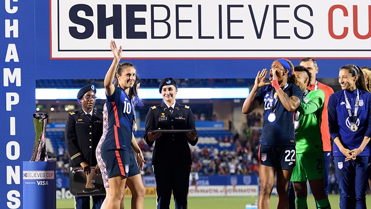 USWNT TO HOST FOUR-TEAM 2021 SHEBELIEVES CUP IN FEBRUARY