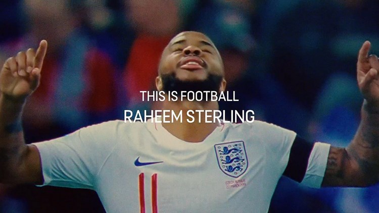 RAHEEM STERLING OPENS UP ON HIS JOURNEY FROM JUMPERS FOR GOALPOSTS TO ENGLAND’S ELITE