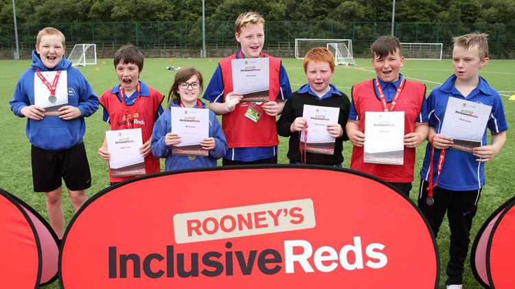 MANCHESTER UNITED FOUNDATION PARTNERS WITH WAYNE ROONEY FOUNDATION